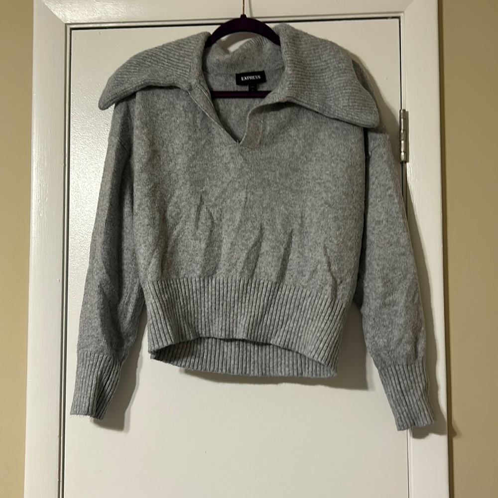 Grey Express Sweater